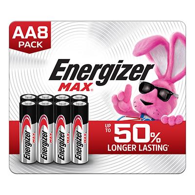 Energizer Max AA Batteries | Plastic Free – 8 Pack