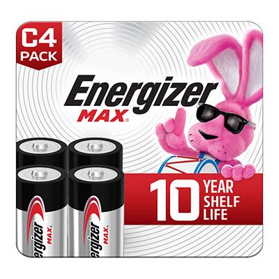 Energizer Max C Batteries – 4 Pack