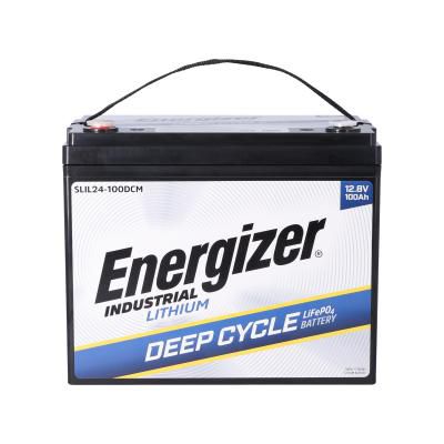 Energizer Industrial 12.8V 100Ah LiFePO4 Group 24 Deep Cycle Battery