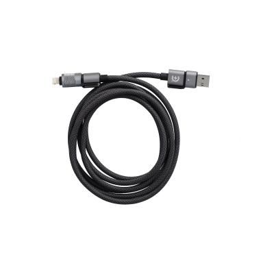 Batteries Plus 4-in-1 Braided Charging Cable - 6ft Universal Adapter