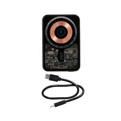 Batteries Plus 5K Clear Power Bank - Magnetic, Fast Charging