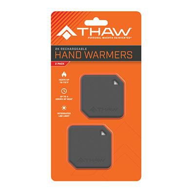 THAW Rechargeable 2K Hand Warmer - 2-Pack