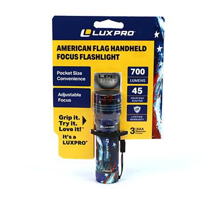LuxPro American Flag 700 Lumen Flashlight