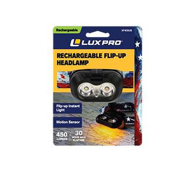 LuxPro American Flag LED Flip Up Headlamp
