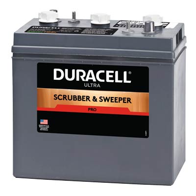 Duracell Ultra BCI Group 901 6V 250AH Flooded Deep Cycle Floor Scrubber Battery - Main Image