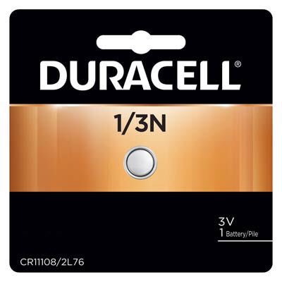 Duracell 3V 1/3N, 2L76 Lithium Battery - 1 Pack