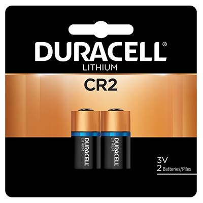 Duracell Ultra 3V CR2 Lithium Battery - 2 Pack