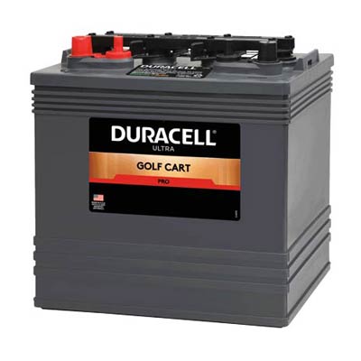 Duracell Ultra BCI Group GC8 8V 165AH Flooded Deep Cycle Golf Cart and Scrubber Battery - Main Image