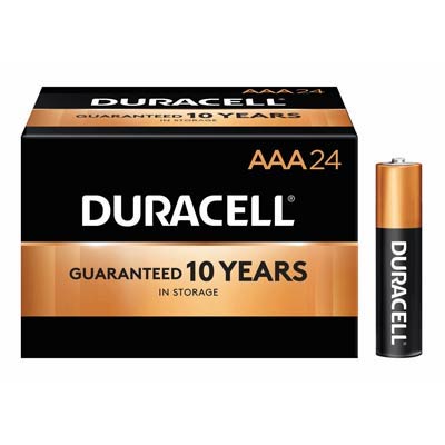 Duracell Coppertop 1.5V AAA, LR03 Alkaline Battery