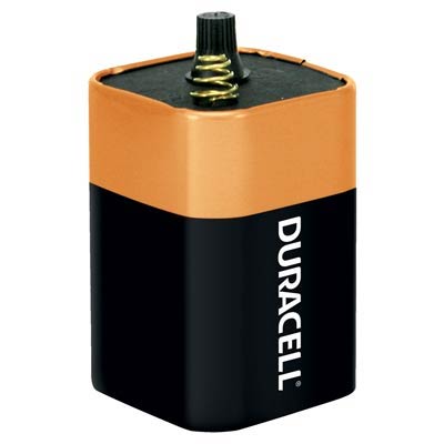 Duracell Coppertop 6V 6 Volt Lantern Alkaline Spring Top Battery