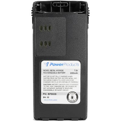 Extended Capacity NiMH Battery for Motorola Pro 9150, PTX780 Radius Radios