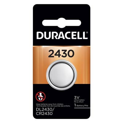 Duracell 3V 2430 Lithium Battery - 1 Pack