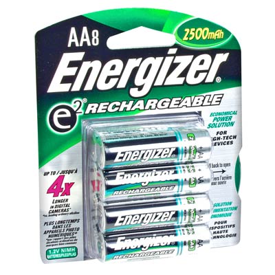 Energizer Power Plus Rechargeable AA Batteries - 8 Pack