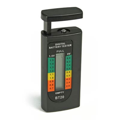 All-Sun Digital Battery Tester for Alkaline Batteries - Main Image