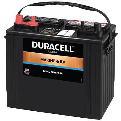 Duracell Ultra BCI Group 24M 12V 550CCA Flooded Dual Purpose Marine & RV Battery
