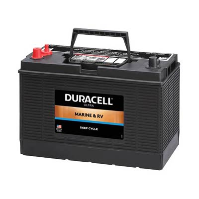 Let at læse ørn pludselig Duracell Ultra BCI Group 31M 12V 105AH 650CCA Flooded Deep Cycle Marine & RV  Battery - SLI31MDC at Batteries Plus