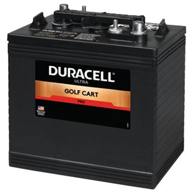 Duracell Ultra BCI Group GC2 6V 215AH Flooded Deep Cycle Golf Cart and Scrubber Battery