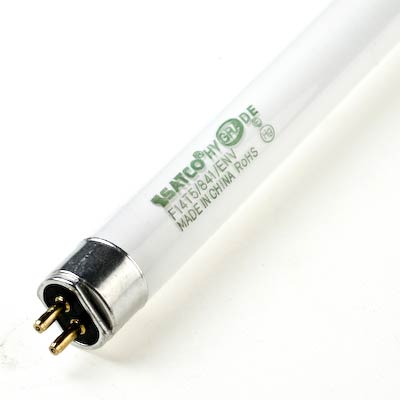 Satco 14W T5 22 Inch Cool White 2 Pin Fluorescent Tube Light Bulb - Main Image