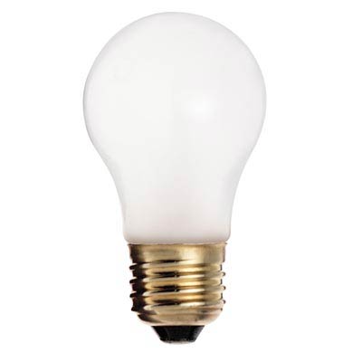 Satco 15W E26 A15 Frosted Incandescent Bulb - 2 Pack