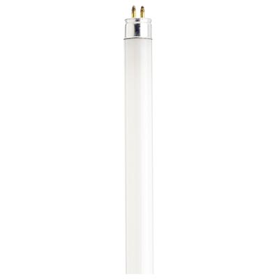 Satco 6W T5 9 Inch Cool White 2 Pin Fluorescent Tube Light Bulb - Main Image