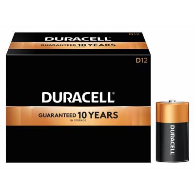 Duracell Coppertop 1.5V D, LR20 Alkaline Battery