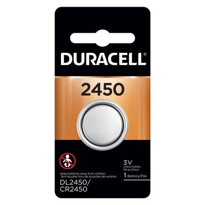 Duracell CR2450 3V Lithium Coin Cell Battery - 1 Pack - Main Image