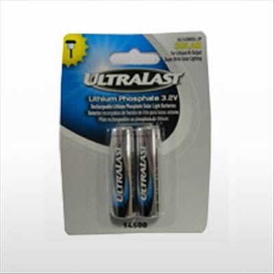 Photos - Battery Ultra Last 3.2V 14500 Lithium Iron Phosphate Rechargeable  - 2 Pack