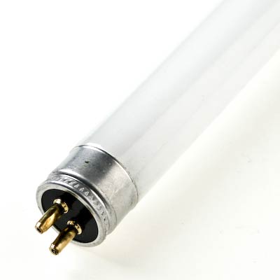 Satco 4W T5 6 Inch Cool White 2 Pin Fluorescent Tube Light Bulb