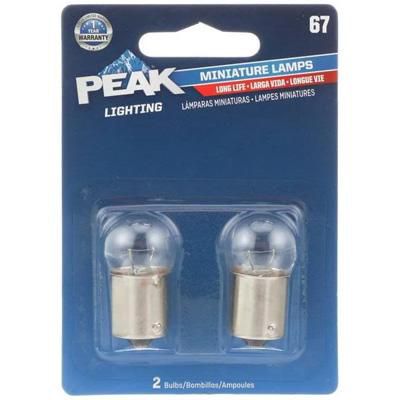 Peak 67LED 1.35W LED Auto Bulb – 2 Pack