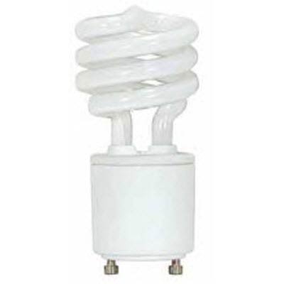 Satco 13W Spiral Cool White CFL Bulb - Main Image