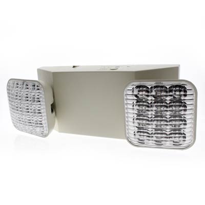 Best Lighting Adjustable Dual Lamp Emergency Light Fixture - Main Image
