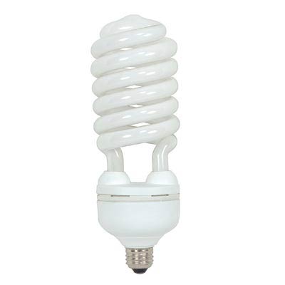 Satco 55W T4 Spiral Daylight CFL Bulb - Main Image