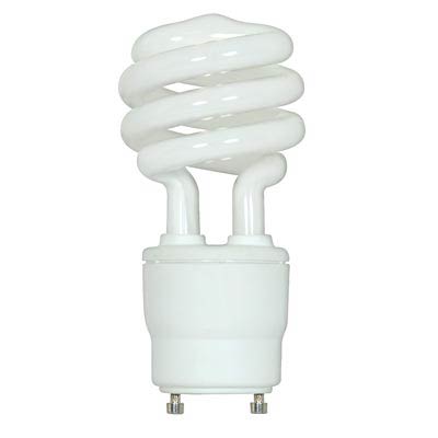 Satco 18W Spiral Soft White CFL Bulb - Main Image