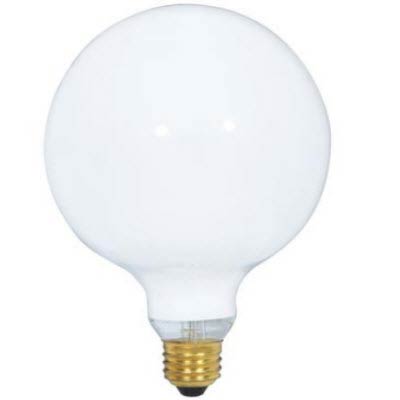 Satco 60W E26 G40 Incandescent Bulb