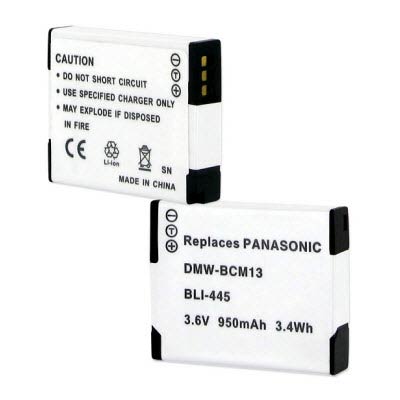 Panasonic 3.7V 1045mAh Digital Camera Replacement Battery