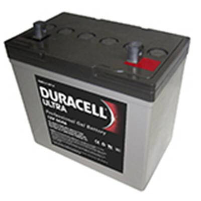 Duracell Ultra 12V 50AH GEL SLA Battery with P Terminals - Main Image
