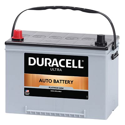 Duracell Ultra Car and Truck Battery | Platinum AGM | 750CCA | Group Size 34