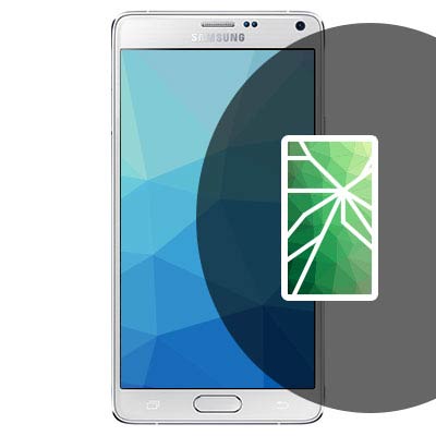 Samsung Galaxy Notet4 Screen Repair - White