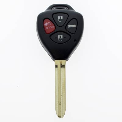 Four Button Key Fob Replacement Combo Key Remote for Toyota Vehicles  - Main Image
