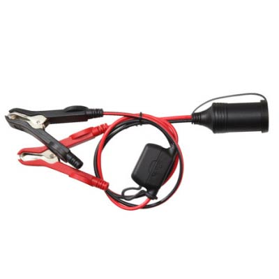 Noco GC017 12 Volt Plug with Battery Clamps