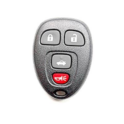 Four Button Key Fob Replacement Remote for Buick and Chevrolet Vehicles