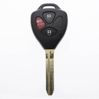 Three Button Key Fob Replacement Combo Key Remote for Toyota Vehicles - Main Image