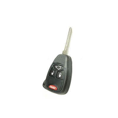 Four Button Key Fob Replacement Combo Key Remote For Jeep Vehicles - Main Image