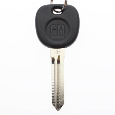 Replacement Transponder Chip Key For Buick, Cadillac, Chevrolet, GMC, and Pontiac Vehicles - Main Image