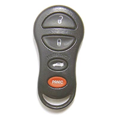 Four Button Key Fob Replacement Remote For Chrysler, Dodge, and Jeep Vehicles - Main Image