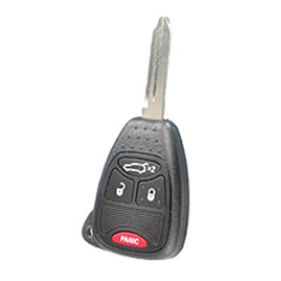 Four Button Key Fob Replacement Combo Key Remote For Chrysler Vehicles - Main Image