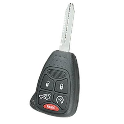 Five Button Key Fob Replacement Combo Key Remote For Chrysler Vehicles