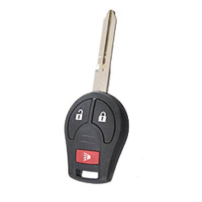 Three Button Key Fob Replacement Combo Key Remote For Nissan Vehicles - Main Image