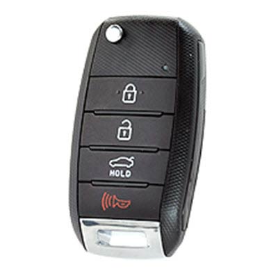 Four Button Replacement Flip Key Remote For Kia Vehicles