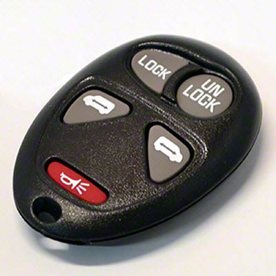 Five Button Key Fob Replacement Remote For Chevrolet, Oldsmobile, and Pontiac Vehicles